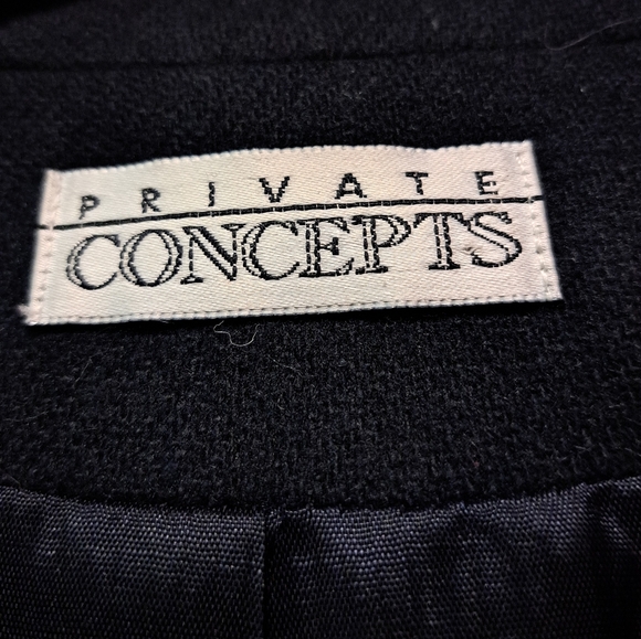 Priviate Concepts Wool Womens Double Brested Blazer - Picture 5 of 5